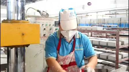 92% Alumina Ceramic Hexagonal Tile in Nylon Mat