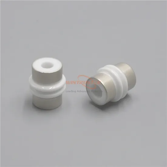 95% Alumina Al2O3 Crucible Metallized Ceramic with Gold Plating
