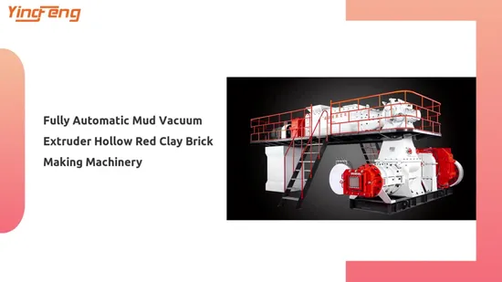 Energy Saving Vp Vacuum Brick Extruder Simplifying Production Chart and Saving Investment 