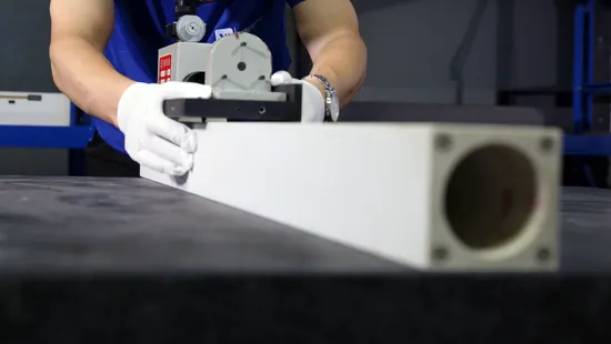 Alumina Ceramic Beam High Precision Large Size for Granite Platform and Gantry Measuring Machines 
