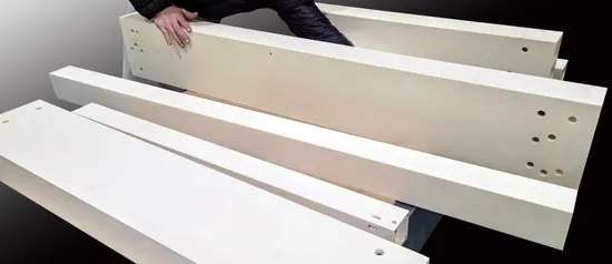 Ceramic Beam / Spindle with High Precision for Granite Gantry Platform or Gantry Measuring <br /><br /> / Testing Machines 