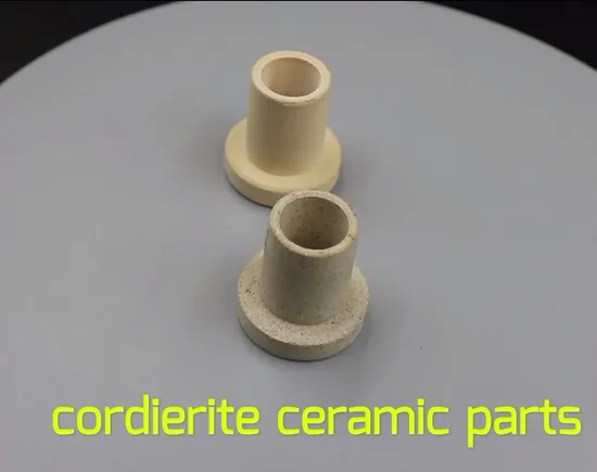 Mullite Steel Plate Temperature Measuring Mud Head Cordierite Ceramic Parts Insulating Porcelain Bushing 