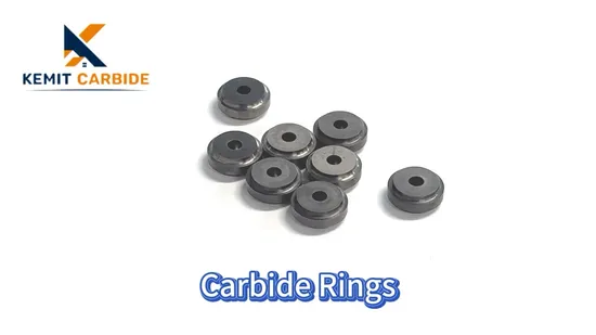 High Precision Tools Wear Resistance Tungsten Carbide Valve Seal Rings for Oilfield 