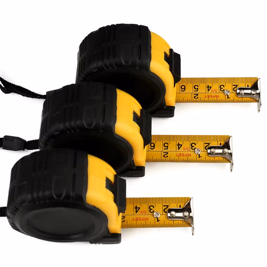 Orange Color Tapeline 3m 5m 7.5m 10m Steel Tape Measure