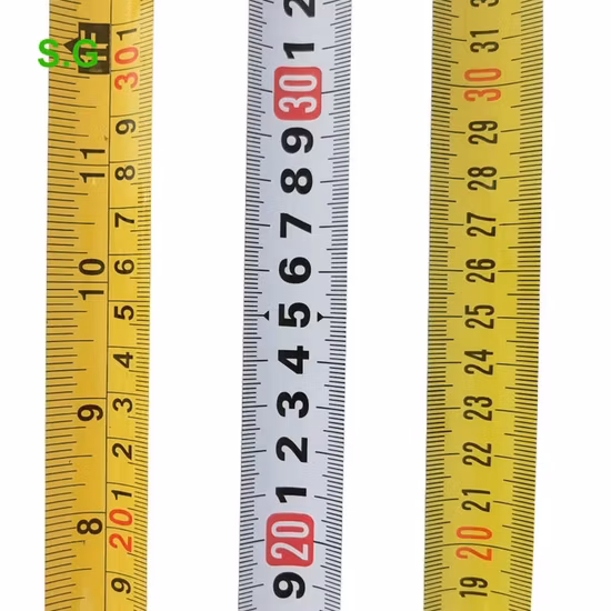 Transparent Unzerbrechlich Cheap Steel Tapeline Tape Measure