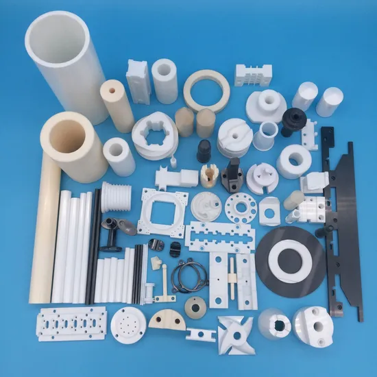 Precision CNC Machining Porous Alumina Ceramic Custom Shape Parts Components 